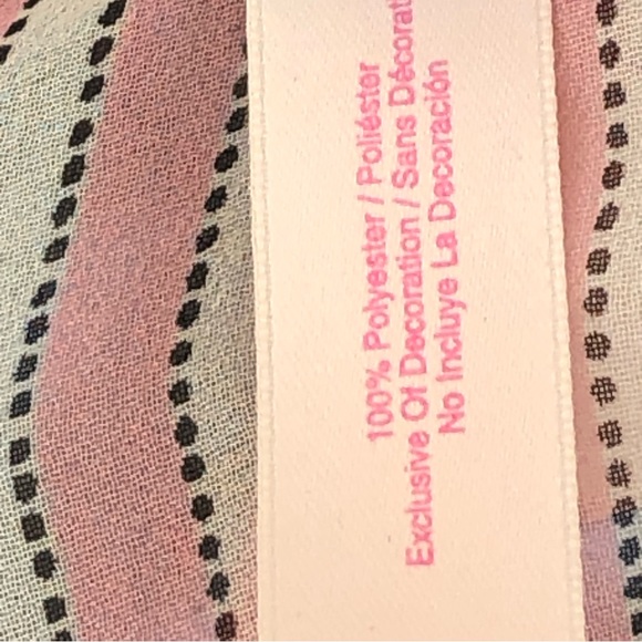 Victoria’s Secret Pink And White Stripe Sheer Nightgown - Picture 11 of 12